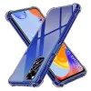 Калъф за Xiaomi Redmi Note 11 Pro 4G / Note 11 Pro 5G / Note 12 Pro 4G - Techsuit - Удароустойчив Clear Silicone - Опушено Черен