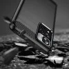 Калъф за Xiaomi Redmi Note 11 Pro+ 5G - Carbon Silicone - Черен