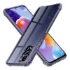 Калъф за Xiaomi Redmi Note 11 Pro+ 5G - Techsuit - Удароустойчив Clear Silicone - Опушено Черен
