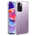Калъф за Xiaomi Redmi Note 11 Pro+ 5G - Удароустойчив Прозрачен Силиконов - Прозрачен