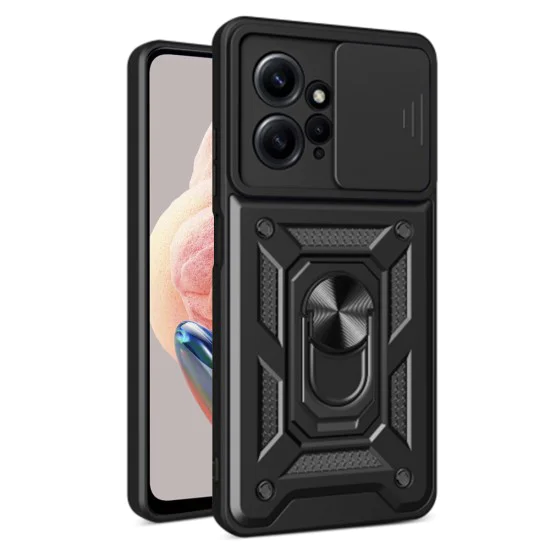 Калъф за Xiaomi Redmi Note 12 4G - CamShield Series - черен