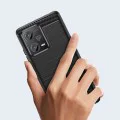Калъф за Xiaomi Redmi Note 12 5G / Poco X5 - Carbon Silicone - Черен