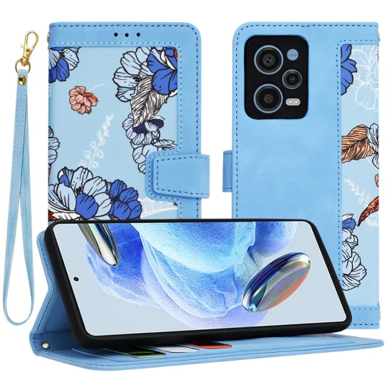 Калъф за Xiaomi Redmi Note 12 Pro 5G - FlipCraft - Vibrant Blue