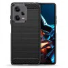 Калъф за Xiaomi Redmi Note 12 Pro 5G / Poco X5 Pro - Carbon Silicone - Черен