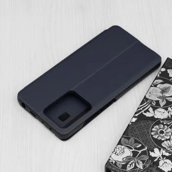 Калъф за Xiaomi Redmi Note 12 Pro 5G / Poco X5 Pro - серия eFold - тъмно син