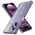 Калъф за Xiaomi Redmi Note 12 Pro 5G - Techsuit - Удароустойчив Clear Silicone - Опушено Черен