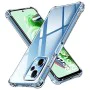 Калъф за Xiaomi Redmi Note 12 Pro 5G - Удароустойчив Прозрачен Силиконов - Прозрачен