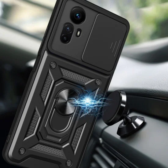 Калъф за Xiaomi Redmi Note 12S - CamShield Series - черен