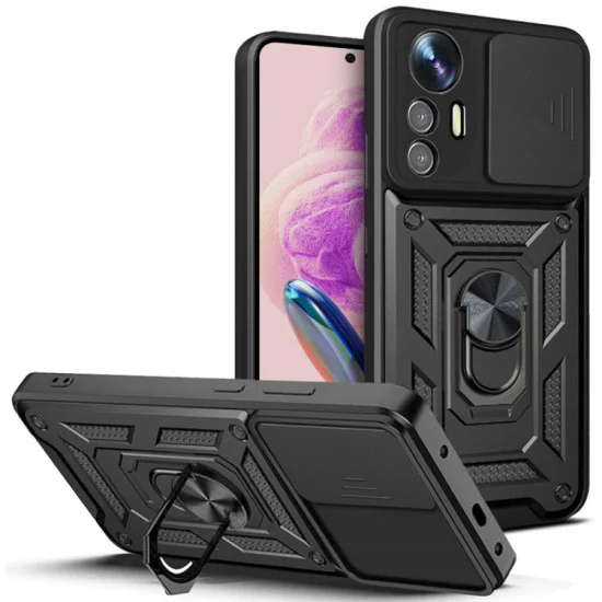 Калъф за Xiaomi Redmi Note 12S - CamShield Series - черен