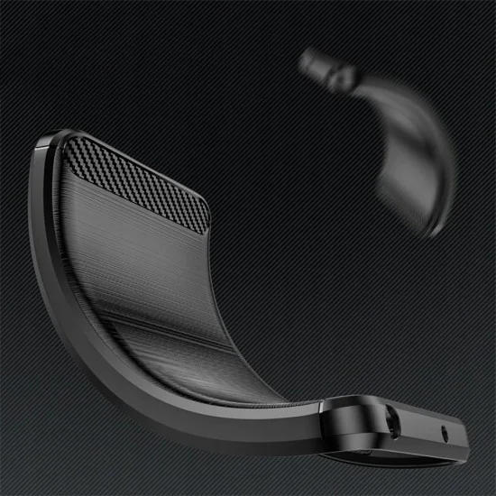 Калъф за Xiaomi Redmi Note 12S - Carbon Silicone - Черен