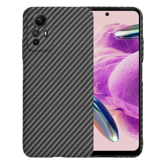 Калъф за Xiaomi Redmi Note 12S - Carbonite FiberShell - Черен