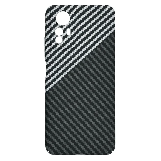 Калъф за Xiaomi Redmi Note 12S - Carbonite FiberShell - Stealth Gray