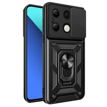 Калъф за Xiaomi Redmi Note 13 4G - CamShield Series - черен