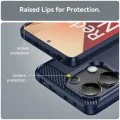 Калъф за Xiaomi Redmi Note 13 4G - Carbon Silicone - Син