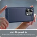 Калъф за Xiaomi Redmi Note 13 4G - Carbon Silicone - Син