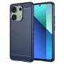 Калъф за Xiaomi Redmi Note 13 4G - Carbon Silicone - Син