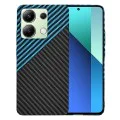 Калъф за Xiaomi Redmi Note 13 4G - Carbonite FiberShell - Blue Pulse