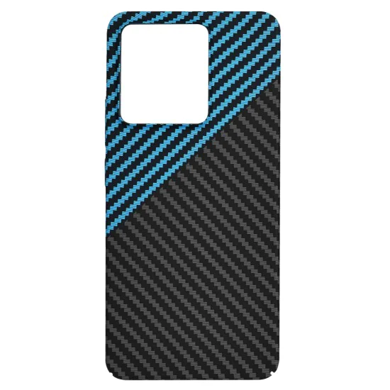 Калъф за Xiaomi Redmi Note 13 4G - Carbonite FiberShell - Blue Pulse