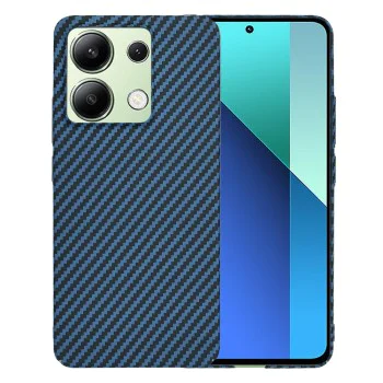 Калъф за Xiaomi Redmi Note 13 4G - Carbonite FiberShell - Cyan