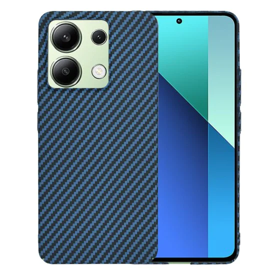 Калъф за Xiaomi Redmi Note 13 4G - Carbonite FiberShell - Cyan