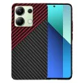 Калъф за Xiaomi Redmi Note 13 4G - Carbonite FiberShell - Red Vortex