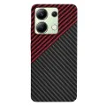 Калъф за Xiaomi Redmi Note 13 4G - Carbonite FiberShell - Red Vortex