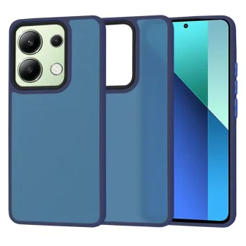 Калъф за Xiaomi Redmi Note 13 4G - HaloFrost Series - Deep Blue