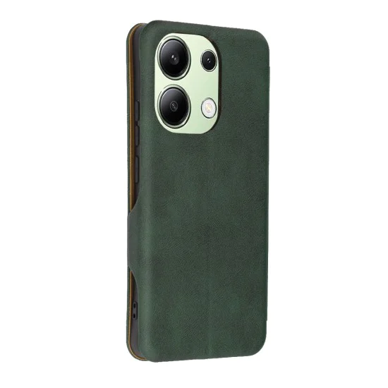 Калъф за Xiaomi Redmi Note 13 4G - Safe Wallet Plus - Зелен