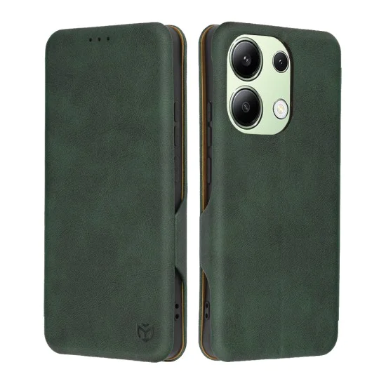 Калъф за Xiaomi Redmi Note 13 4G - Safe Wallet Plus - Зелен