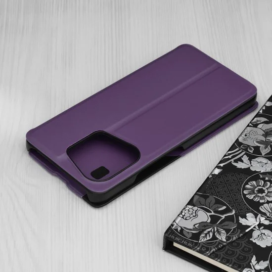 Калъф за Xiaomi Redmi Note 13 4G - eFold Series - Лилав