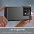 Калъф за Xiaomi Redmi Note 13 5G - Carbon Silicone - Черен