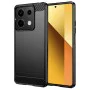 Калъф за Xiaomi Redmi Note 13 5G - Carbon Silicone - Черен