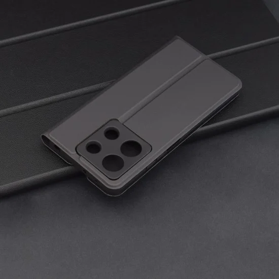 Калъф за Xiaomi Redmi Note 13 5G - Magskin Book - Черен