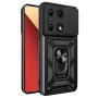 Калъф за Xiaomi Redmi Note 13 Pro 4G / Poco M6 Pro 4G - CamShield Series - Черен