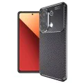 Калъф за Xiaomi Redmi Note 13 Pro 4G / Poco M6 Pro 4G - CarbonFiber - Черен