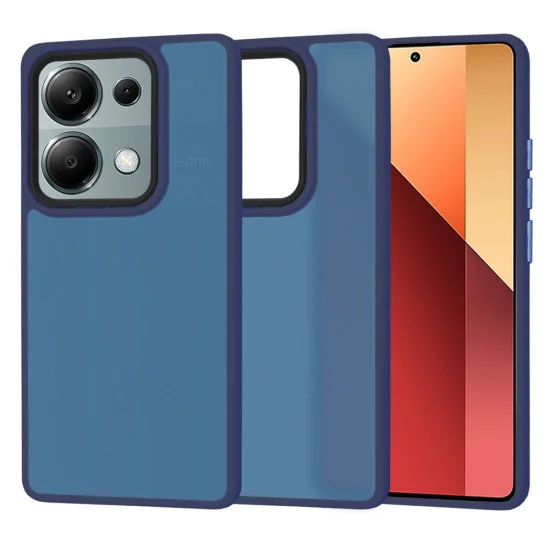 Калъф за Xiaomi Redmi Note 13 Pro 4G / Poco M6 Pro 4G - HaloFrost Series - Deep Blue