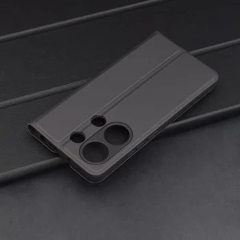 Калъф за Xiaomi Redmi Note 13 Pro 4G / Poco M6 Pro 4G - Magskin Book - Черен