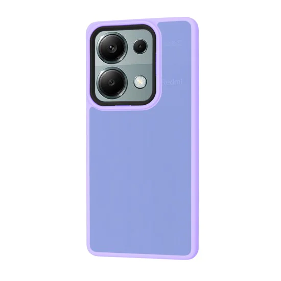 Калъф за Xiaomi Redmi Note 13 Pro 4G / Poco M6 Pro 4G - Серия HaloFrost - Светло лилав
