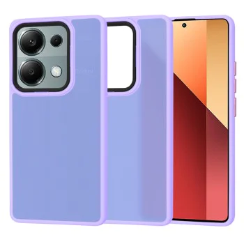 Калъф за Xiaomi Redmi Note 13 Pro 4G / Poco M6 Pro 4G - Серия HaloFrost - Светло лилав