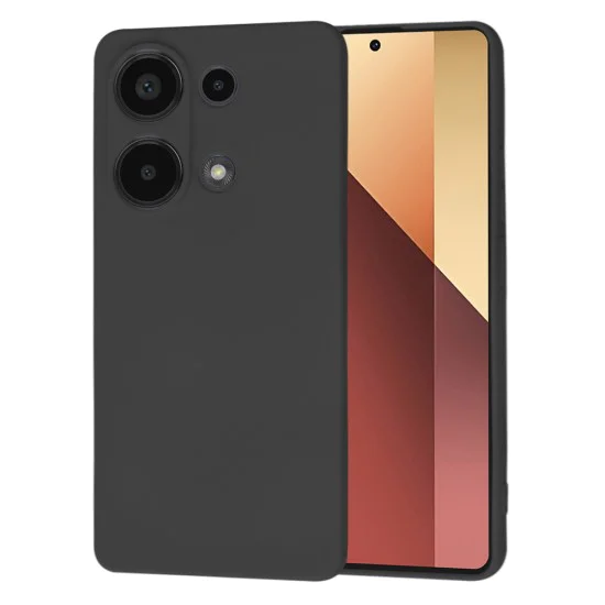 Калъф за Xiaomi Redmi Note 13 Pro 4G / Poco M6 Pro 4G - SoftFlex - Черна