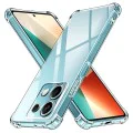 Калъф за Xiaomi Redmi Note 13 Pro 4G / Poco M6 Pro 4G - Удароустойчив Прозрачен Силиконов - Прозрачен