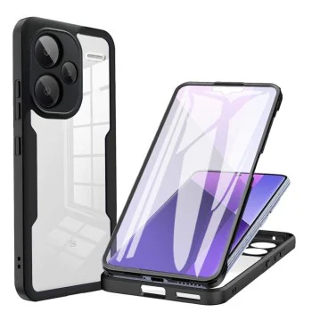 Калъф за Xiaomi Redmi Note 13 Pro+ 5G + Cover - ColorVerse 360 ​​Series - Черен