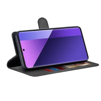 Калъф за Xiaomi Redmi Note 13 Pro+ 5G - Дневник - Черен