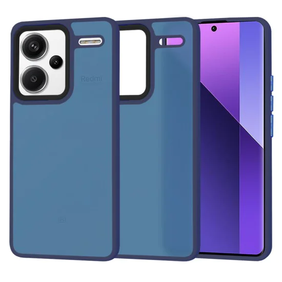 Калъф за Xiaomi Redmi Note 13 Pro+ 5G - HaloFrost Series - Deep Blue
