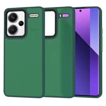 Калъф за Xiaomi Redmi Note 13 Pro+ 5G - HaloFrost Series - Midnight Green