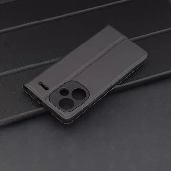 Калъф за Xiaomi Redmi Note 13 Pro+ 5G - Magskin Book - Черен