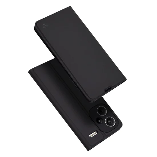 Калъф за Xiaomi Redmi Note 13 Pro+ 5G - Magskin Book - Черен