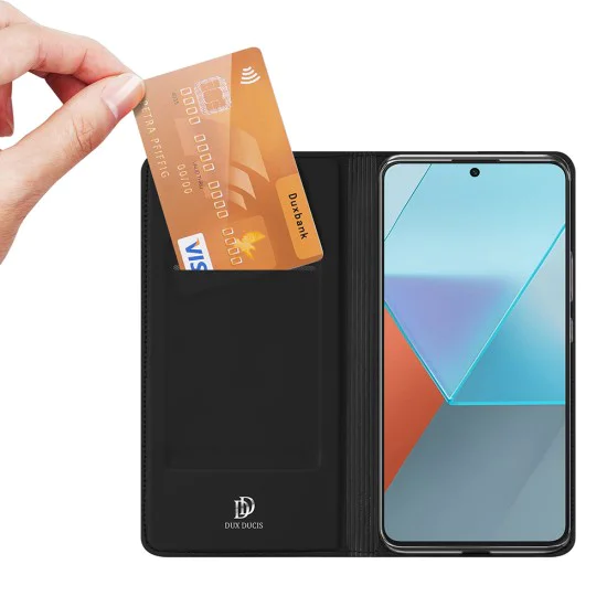 Калъф за Xiaomi Redmi Note 13 Pro 5G / Poco X6 - Dux Ducis Skin Pro - Черен
