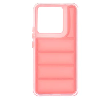 Калъф за Xiaomi Redmi Note 13 Pro 5G / Poco X6 - Wave Shield - Червен