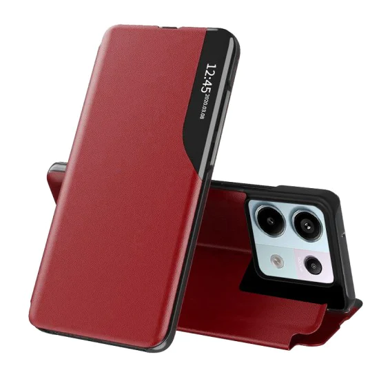 Калъф за Xiaomi Redmi Note 13 Pro 5G / Poco X6 - eFold Series - Червен